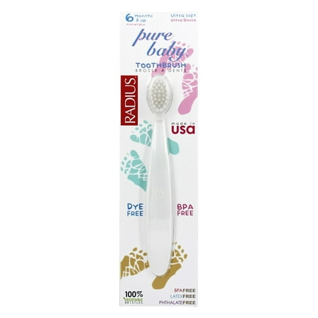 Radius Toothbrush Pure Baby Ultra Soft 6-18 months-3