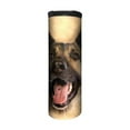 thumbnail image 1 of The Mountain 5965641 17 oz Blank White Joyful German Shephard Barista Stainless Steel Travel Tumbler - Medium, 1 of 1