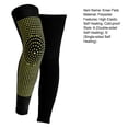 thumbnail image 7 of Naierhg Warm Knee Pads 1 Pair Close-fitting Ventilation Pain Relief Non-irritating Wormwood Knee Warmers Non-Slip Stretchy for Unisex Elderly, 7 of 7