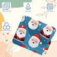 thumbnail image 3 of Santa Claus Square Gaming Mousepad Desk Mat Non-Slip Rubber Bottom Printed 8.3x9.8 Inch Suitable for Office and Gaming, 3 of 6