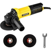 VEVOR Angle Grinder Power Grinder 4-1/2" Grinder Tool 11A With Paddle Switch and 360 Rotational Guard, 12000rpm for Cutting and Grinding Metal, Stone, Wood, etc