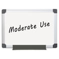 thumbnail image 2 of MasterVision Value Melamine Dry Erase Board ,BOARD,MELAMINE,1.5'X2',AL, 2 of 2