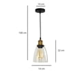 thumbnail image 3 of Lampara Retro Colgante, 3 of 3