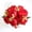 J, variant on Artificial Roses Bouquet, 5 Heads Fake Rose Flowers, 11.8in Korean Style Silk Peony Hydrangea Mix, Elegant Faux Floral Arrangement for Wedding, Home, and Table Centerpieces