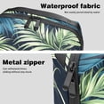 thumbnail image 4 of Palm Leaves Digital Bag Organizer Travel Case with Oxford Fabric Waterproof Material - 5.9x9.44x3.14 in - Storage Pouch Small Box Organizer Storage Container Small Storage Bag Pouch Case, 4 of 6