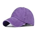 thumbnail image 1 of Adult Children Parent-child Washed Pure Cotton Solid Color Light Plate Baseball Cap Male Spliced Baseball Cap, 1 of 6