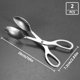 thumbnail image 2 of Pinzas para ensalada aptas para lavavajillas, utensilios para servir de acero inoxidable resistentes al calor, pinzas de cocina no tóxicas de agarre cómodo para comedores de hotel y cenas informales, 2 of 5