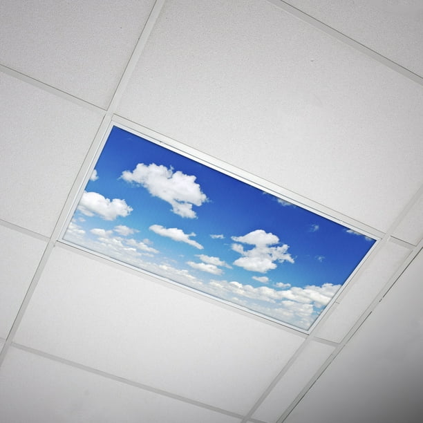 Octo Lights - Fluorescent Light Covers - 2x4 Flexible Ceiling Light