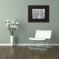 thumbnail image 3 of Trademark Fine Art "Winter Aspens" Canvas Art by Roderick Stevens Black Mat, Wood Frame, 3 of 3