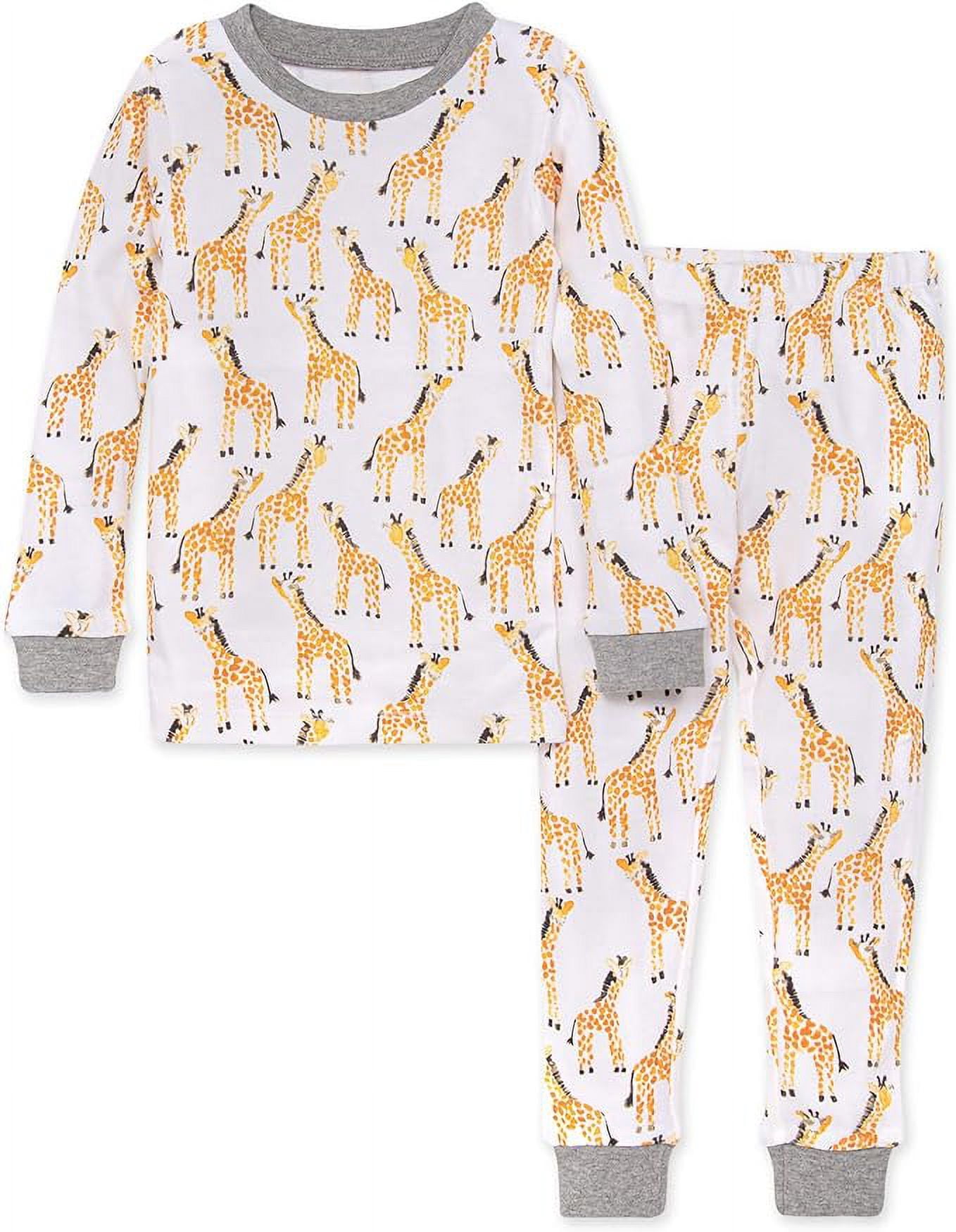 Burt's Bees Baby Organic Cotton Baby & Toddler Boy Pajama Set, 2- Piece, Sizes 12 Months-5T
