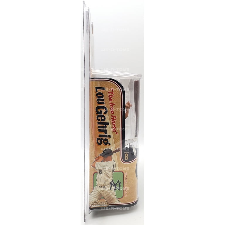 Lou Gehrig Action Figure White Uniform Cooperstown Collection