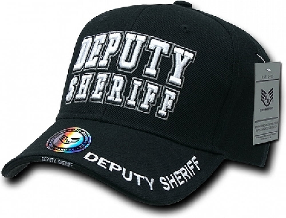 Rapid Dominance RapDom Deputy Sheriff Deluxe Law Enf. Mens Cap [Black