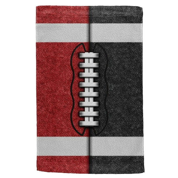Fantasy Football Team Red and Black All Over Sport Towel