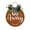 Xmassign-29, variant on Front Door Porch Decorations Go Away Door Hanging Sign 11 inch Wooden Wall Sign, Rustic Holiday Wreath Decor for Front Door Porch Home Window Wall Farmhouse Decorations