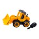 thumbnail image 4 of Decoración para tarta, diseño de paisaje, vehículo de ingeniería coleccionable, modelo de sitio de construcción, juguete para Navidad, niños y niños excavadora, 4 of 9