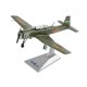 thumbnail image 4 of Avión de combate a escala, modelo de avión de ataque de metal fundido a presión, avión de aleación fundido a presión. verde, 4 of 9