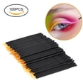 thumbnail image 4 of Fugacal 100pcs Pincel Delineador de Ojos Desechable, Pinceles Delineador de Ojos, Aplicador Maquillaje Delineador de Ojos Varitas Cabeza Dura Delineador de Ojos Pincel Líquido Sombra de Ojos Pincel Fugacal No se aplica, 4 of 6