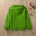 thumbnail image 5 of Karoyedx Boys Coats Kids Long Sleeve Hoodie Solid Jackets Boys Sweatshirt Girls Zip Boys Girls Winter Outerwear Green Size,6-7 Years, 5 of 5