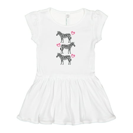 

Inktastic Zebra Cute Safari Animal Gift Baby Girl Dress