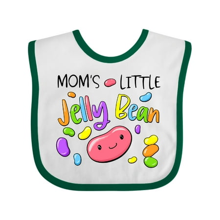 

Inktastic Mom s Little Jellybean Cute Easter Candy Gift Baby Boy or Baby Girl Bib