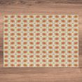 thumbnail image 6 of Ambesonne Geometric Jigsaw Puzzle, 70s Boho Geometric, Heirloom-Quality Fun Activity for Family Durable Cardboard, 1000 pcs, Orange Cream, 6 of 6
