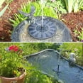 thumbnail image 2 of Cowin Solar Bird Bath Fountain Pump, Solar Fountain with 4 Nozzle, Free Standing Floating Solar Powered Water Fountain Pump for Bird Bath, Garden, Pond, Pool, Outdoor, 2 of 6