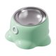 thumbnail image 3 of Comedero inclinado para gatos, ideal para viajes, para cachorros y perros pequeños. Verde, 3 of 8