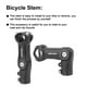 thumbnail image 4 of Vástago para bicicletas de montaña con ZOOM, vástago ajustable de 0 a 90 °, aleación de aluminio, vá ZOOM Tallo de bicicletas, 4 of 7