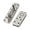 Silver, variant on Upper And Lower Hinge Stainless Steel 360 Swivels Concealed Hinge For Heavy Duty Door Quiet Closing Mechanism