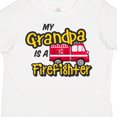 thumbnail image 4 of Inktastic My Grandpa is a Firefighter with Fire Truck Boys or Girls Toddler T-Shirt, 4 of 5