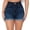 Dark Blue, variant on CAIXIA Jean Shorts Womens High Rise Denim Shorts Fashion Bermuda Shorts Ripped Rolled Distressed Rolled Hem Jeans Shorts Jorts Women,XXL