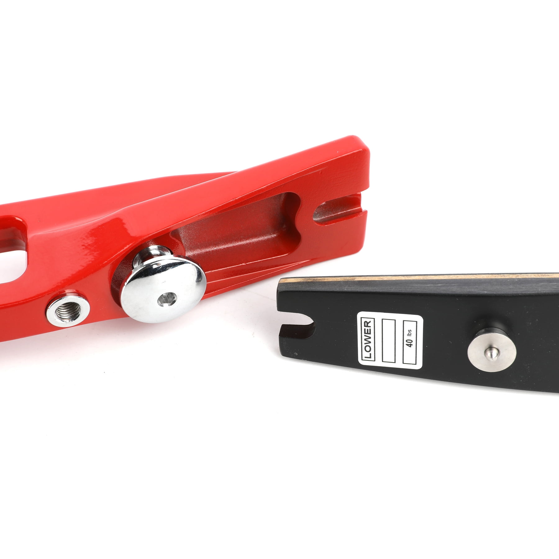F167 Red ILF Takedown Recurve Bow Kit — RH, 40 lb Draw, CNC Riser