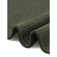 thumbnail image 5 of DARING DIVA Women's Oversized Button Down Corduroy Shirt Jacket XL Army green, 5 of 5