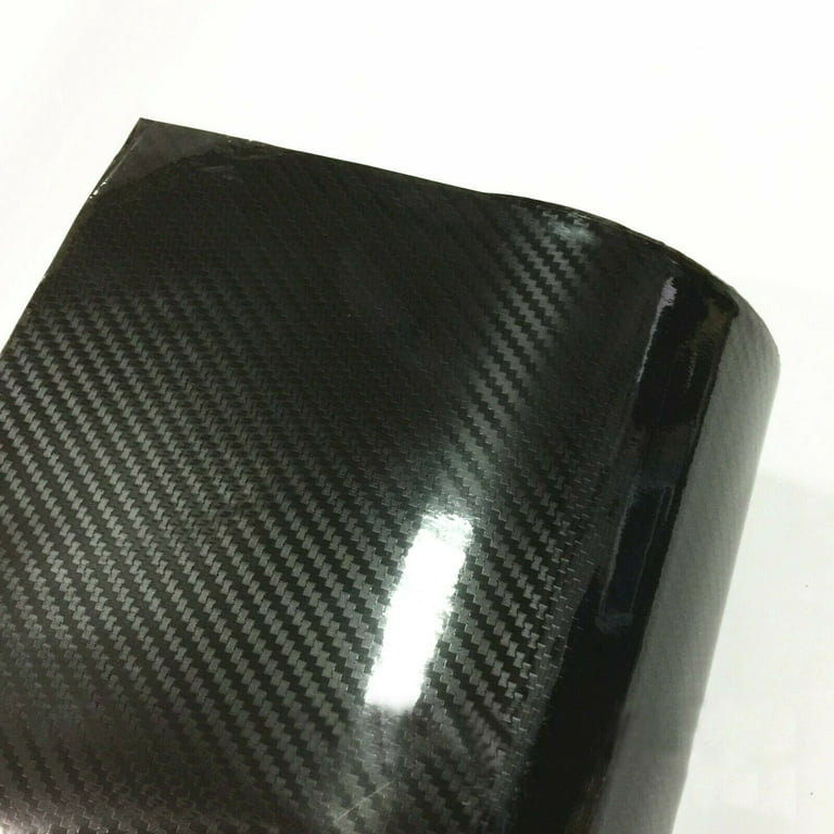Unique Bargains 5d Carbon Fiber Pattern Vinyl Car Wrap Sheet Decal