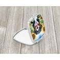 thumbnail image 2 of Bernese Mountain Dog in Sunflowers Compact Mirror 2.75 in x 3 in, 2 of 4
