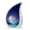 Dragonfly-3, variant on VALERASH Mini Dragonfly Teardrop Cremation Urns for Human Ashes Adult Female - Blue Memorial Urns for Adult Male- 3 Inch