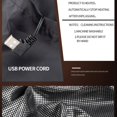 thumbnail image 4 of Chaqueta calefactora eléctrica para hombre y mujer, abrigo térmico de grafeno con USB, ropa deportiva para acampar, 9 zonas, 4 of 4