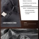 thumbnail image 4 of Chaleco calefactable de 9 zonas, chaquetas eléctricas con calefacción, ropa deportiva para hombres y mujeres, abrigo calefactable de grafeno, chaqueta calefactora USB para acampar, 4 of 4