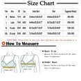 thumbnail image 3 of Wireless Bras for Women Solid Color Seamless Wireless T-Shirt Full Coverage Push Up Comfortable Sleep Sports Bralette Bra,Pink,38 B, 3 of 5