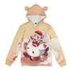 Genshin Impact Hoodie Genshin Impact Klee Costume Pullover Couple Autumn Hoodie Baseball Uniform Hoodie Long Sleeve Pullover