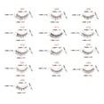 thumbnail image 3 of Unique Bargains 7 Pairs Natural 5D False Eyelashes for Wedding Event Black, 3 of 5