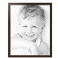 thumbnail image 2 of ArtToFrames 19" x 24" Walnut Picture Frame, 19x24 inch Brown MDF Poster Frame (WOM-4094),  Pack, 2 of 8