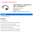 thumbnail image 2 of Spark Plug Wire Set - Compatible with 1988 - 1992 Mazda MX-6 1989 1990 1991, 2 of 2