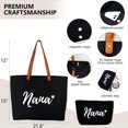 thumbnail image 2 of Bolso de mano Lamyba Nana con bolsa de maquillaje para abuela, color negro, 2 of 6