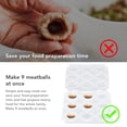 thumbnail image 4 of Meatball  Processor Meatloaf Maker Press Tool 9 Grids DIY Homemade Meat Kitchen Accessories, 4 of 7