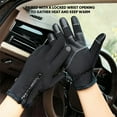 thumbnail image 6 of Kugisaki Winter Gloves for Men Women, Touch Screen Water Resistant Windproof Liner Thermal for Running Cycling Driving Hiking, 6 of 9
