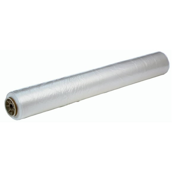 3M Paint Spray Protection Cover 06727 Self Adhesive; Plastic; 400 Foot Length x 12 Foot Width; Transparent