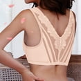 thumbnail image 4 of Cathalem Bras for Large Breasts No-Poke Push-Up Bra Moderate Coverage Convertible T-Shirt Bra,Beige 50/115C, 4 of 4
