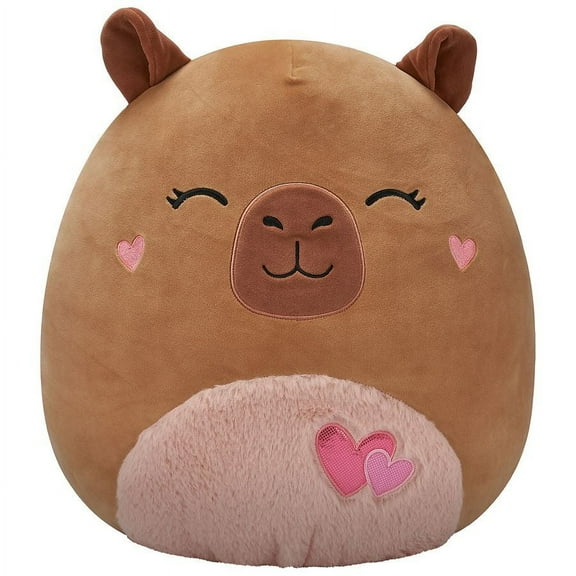 Squishmallows Lijjian Capybara Valentines 11 Inch
