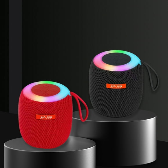Wireless Sound System,Colorful RGB Night Light,Outdoor Portable Mini Fabric Subwoofer Sound System,Easy To Carry,And Clear Sound Quality,Black&friday Deals 2024,Cyber&Monday Deals 2024